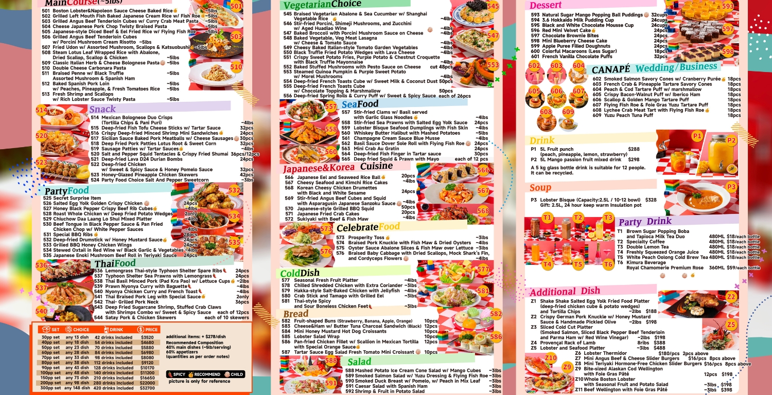 5lbs selection menu